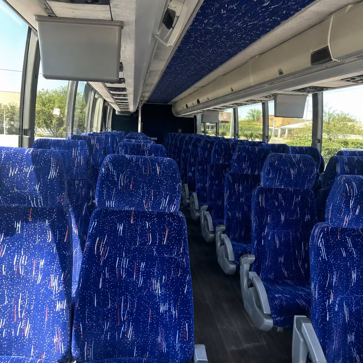 shreveport charter bus interior
